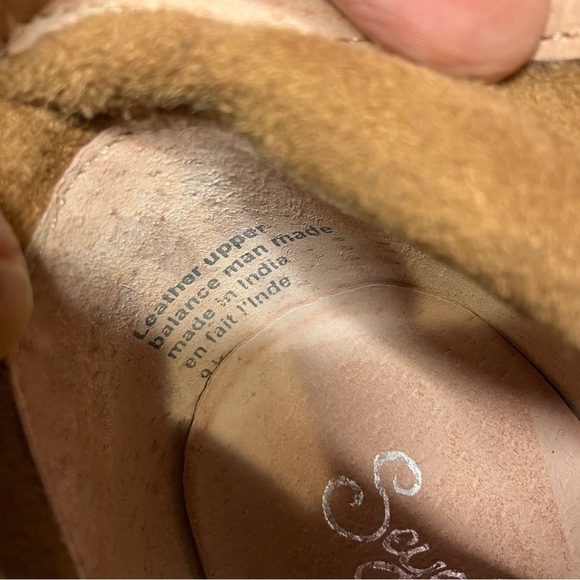 Seychelles Anthropologie Brand gray suede leather heel lace up booties size 9.5 - Picture 7 of 11